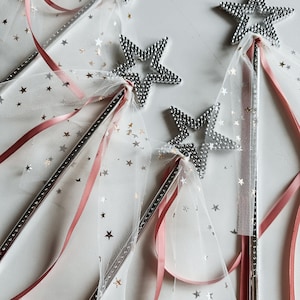 Zauberstäbe Prinzessin Zauberstäbe für Mädchen Zauberstäbe Gastgeschenke Prinzessin Gastgeschenke Zauberstäbe Kinder Zauberstäbe Großprinzessin Zubehör Mädchen Geburtstagsparty