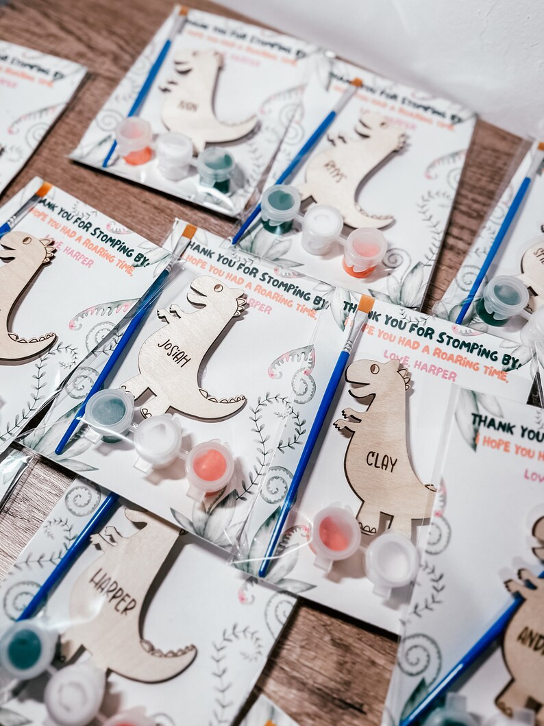 Dinosaur goodie bag kit Dino party mini party favors