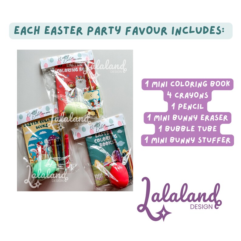 Easter goodie bag kids Easter party favors
