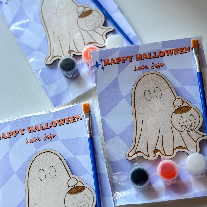 Halloween painting kit Halloween activity for kids Halloween