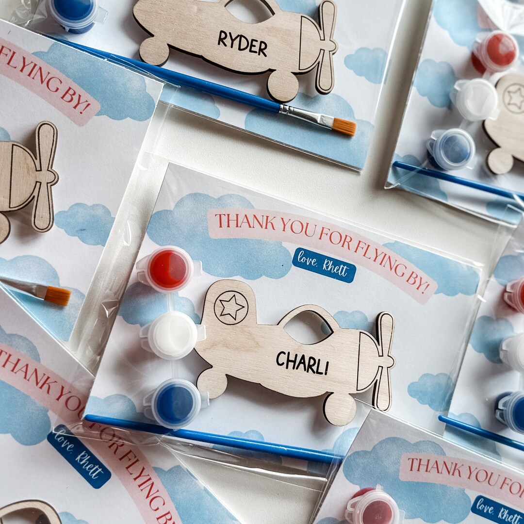 Airplane Party Favor for Kids Personalized Party Favors for 2