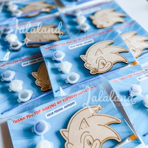 party for boys party favor super sonic party toddler craft kit favor kid 3 year