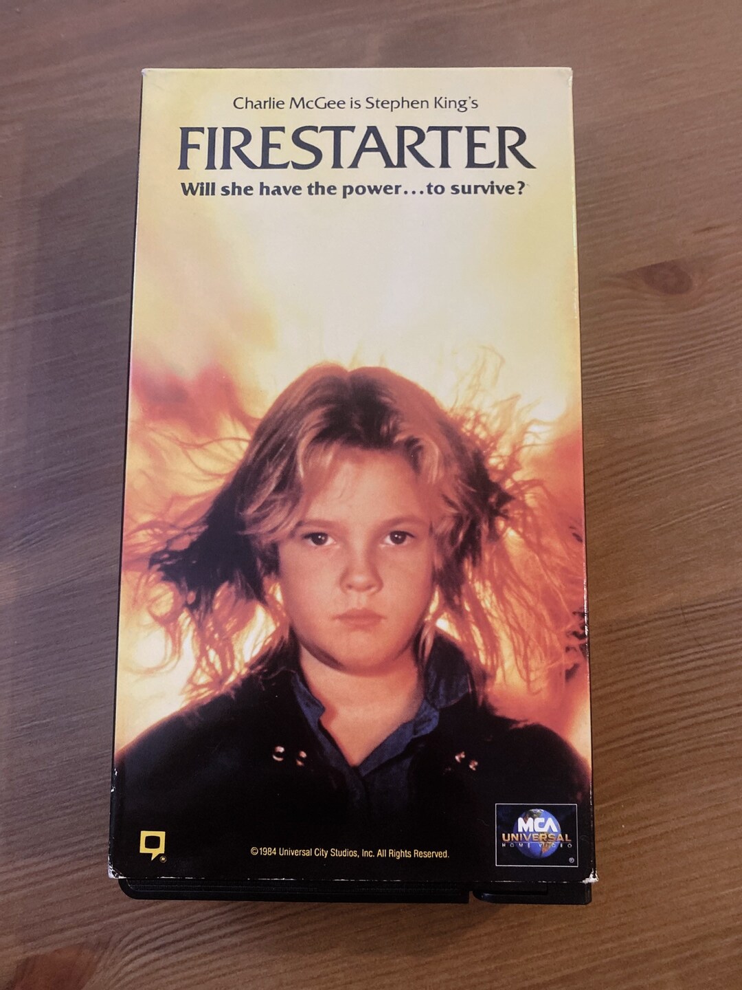 Firestarter VHS 1984 Etsy