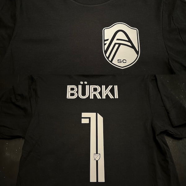 STL CITY SC Shirt. Burki shirt. Rep your fav player