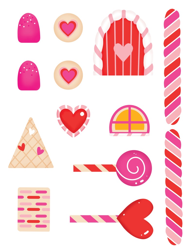 Valentines Crafts For Kids Valentines Craft Kit Valentines Etsy