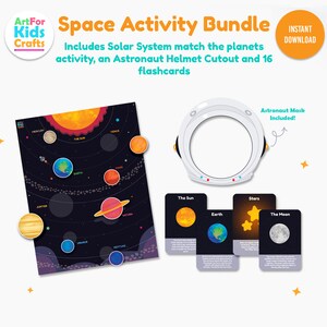 Outer Space Printable, Educational Materials, Educational Activities For Kids, Learning About Space, Solar System Printable, Space Party