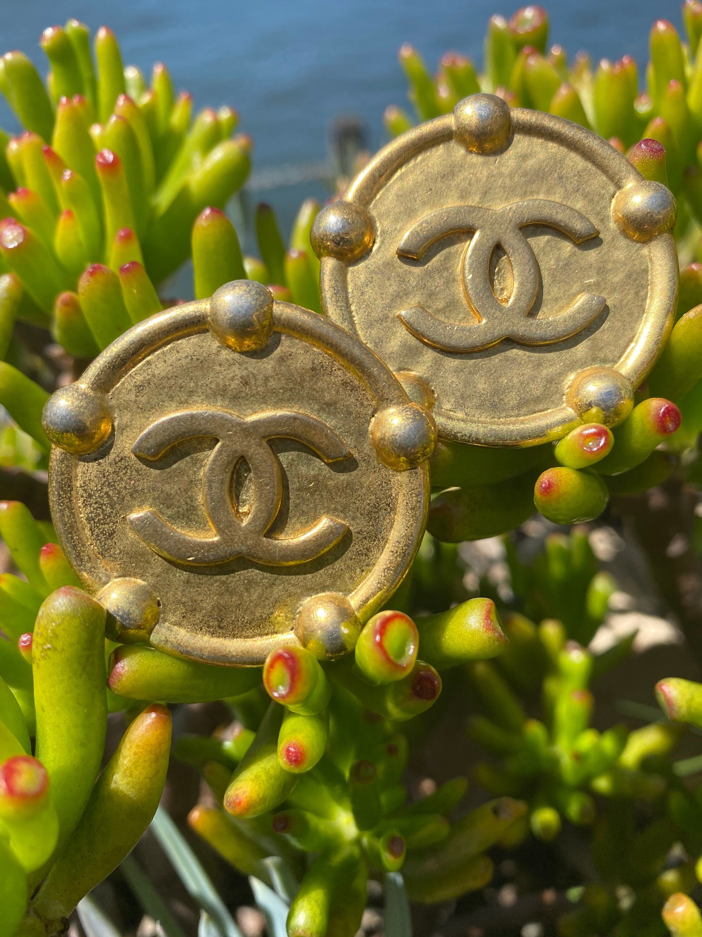 Cc hotsell earrings etsy