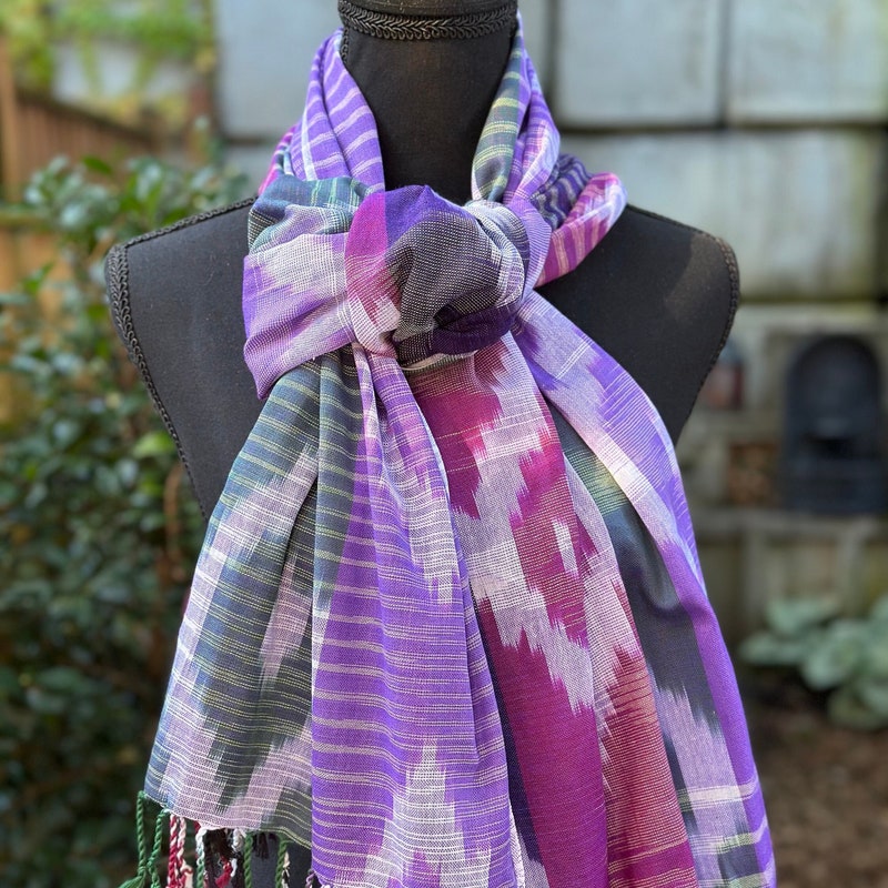 Bali Ikat Scarf Etsy Bali Ikat Scarf Etsy