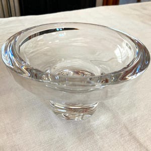 Dansk Crystal Bowl - Etsy