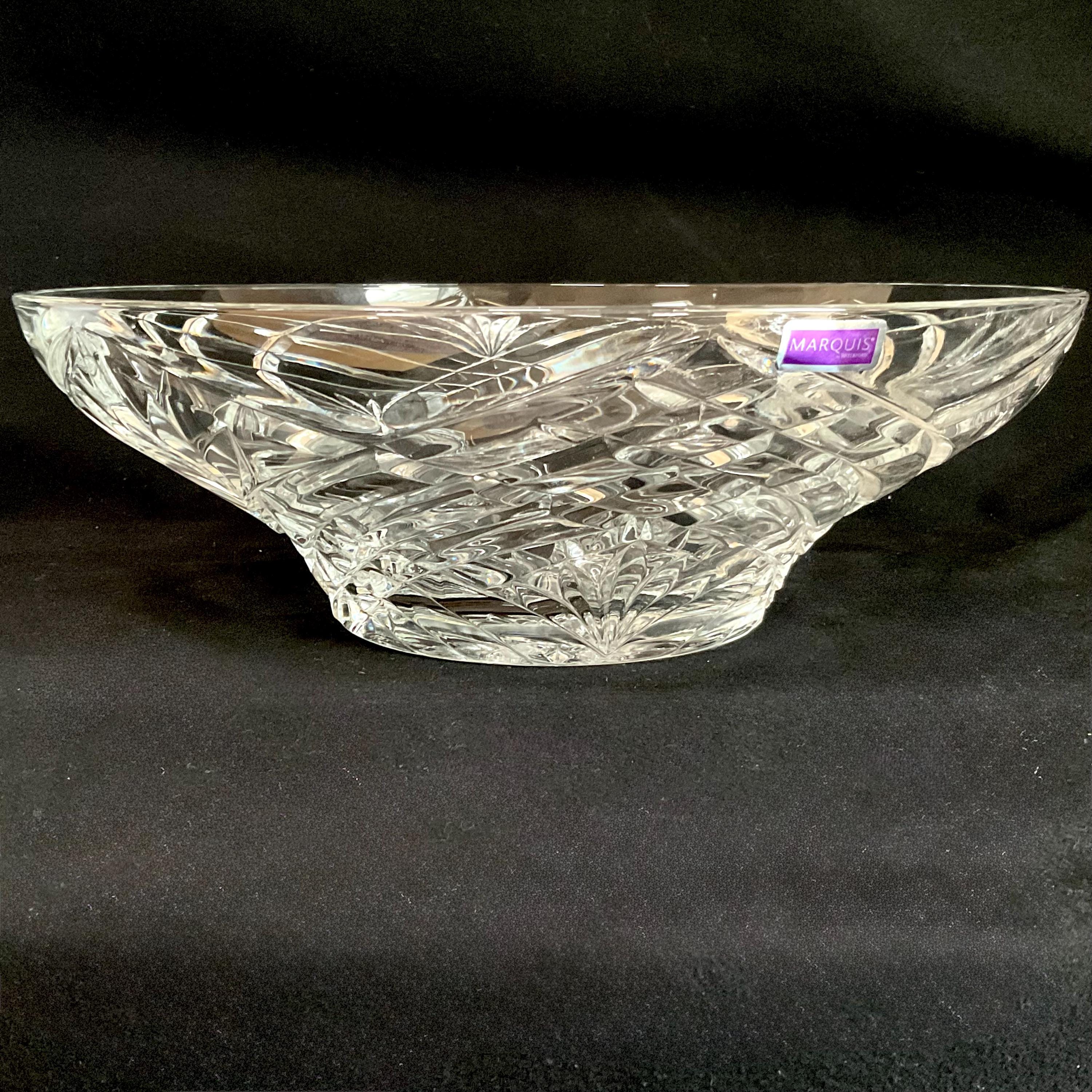 Marquis Crystal Bowl - Etsy