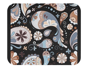 black paisley Mouse Pad (Rectangle)