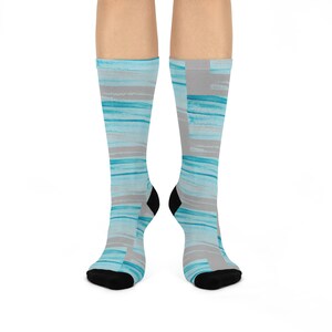 Waves DTG Crew Socks |Socks for Men and Women