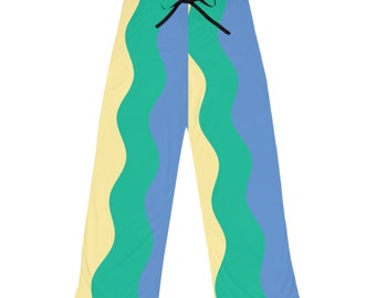 Pantaloni pigiama da donna multicolori (AOP)
