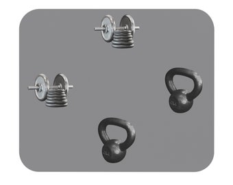 weights Mouse Pad (Rectangle)