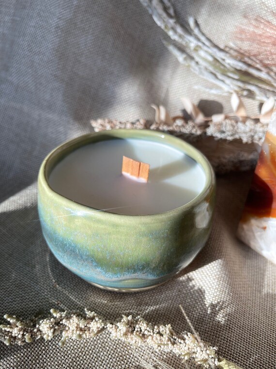 Artisan Soy Candles with Wood Wick