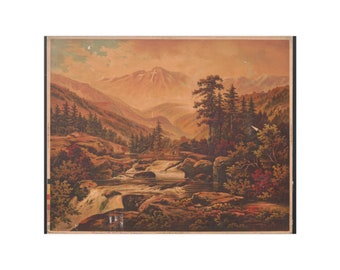 Mount of the Holy Cross, Colorado | Vintage Print |