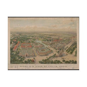 World&#39;s Fair, St. Louis, 1904, celebrating the centennial of acquisition of Louisiana territory