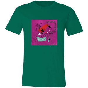 Woody in the Sun by Classic Boater Unisex Jersey Short Sleeve Tee Woody in the Sun by Classic Boater Unisex Jersey Short Sleeve Tee