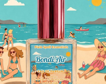 Bondi Air Fragrance | An Inspired Fragrance | Coastal Citrus Scent | Ocean Breeze Accord | Sea Spray | Italian Lemon | Bergamot Zest