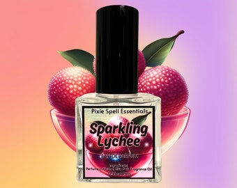 Sparkling Lychee Fragrance | Litchi, Black Currant, Red Apple, Italian Lemon, Violet, Rose, Jasmine Sambac Sugar, Vanilla Absolute