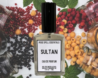 Fragancia Sultan. Limón, fresas silvestres, grosellas, albaricoques, rosa y lavanda. Eau de Parfum, aceite de perfume. ¡Un verdadero favorito!