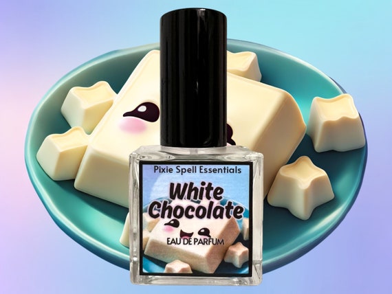 White Chocolate Fragrance. Sweet Cream, Cocoa Butter, Confectioners Sugar, Wafer, Chocolate, Brown Sugar