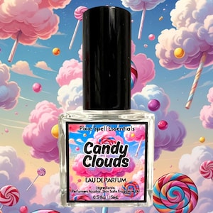 Candy Clouds Fragrance | An Inspired Fragrance | Juicy Peach, Tangy Raspberry, Gummy Candies, Fruity Notes, White Musk, Creamy Vanilla