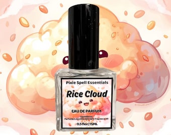 Rice Cloud Fragrance | An Inspired Scent| Steamed Rice, Warm Milk, Soft Vanilla, Sugar Crystals, Cereal Accord, Pale Woods, Clean Musk..