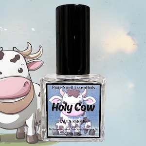 Holy Cow Fragrance. Warm Milk, Pastry Cream, Light Vanilla Sugar, Warm, Sweet, Creamy, Lactonic. Eau de Parfum, Perfume Oil.