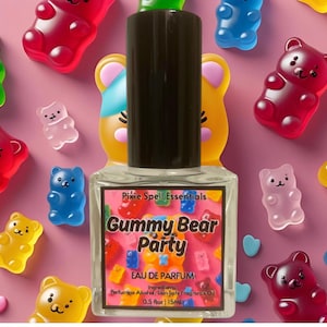 Gummy Bear Party Fragrance | A Favorite Snack | Lemon, Orange, Pineapple, Strawberry, Cherry, Ginger, Sugar Cane, Fruity, Fresh, Fun