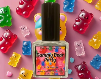 Gummy Bear Party Fragrance | A Favorite Snack | Lemon, Orange, Pineapple, Strawberry, Cherry, Ginger, Sugar Cane, Fruity, Fresh, Fun