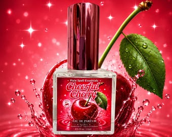 Cheerful Cherry Fragrance | Juicy Cherries, Strawberry, Plum, Black Currant, Vanilla Sugar, Honey | Like A Whiff Of Boujee Maraschino Cherry