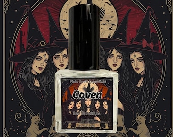 Fragancia Coven / Huele a Moon Chanting Hour / Cedro, Sándalo, Pachulí, Rosa, Clavo, Canela, Almizcle, Flor de Naranja, Tonka