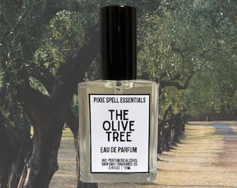 Fragancia de Olivo. Haba tonka, bergamota, musgo, mandarina, limón, cítricos terrosos. Eau de Parfum, aceite de perfume.