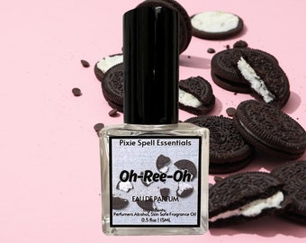 Oh-Ree-Oh Fragrance. That Familiar Aroma Of Fresh Baked Chocolate Wafers Filled With Whipped French Vanilla Cream. Parfum Or Oil.