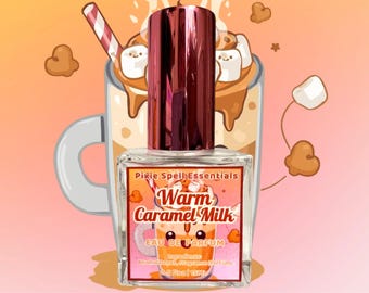Warm Caramel Milk Fragrance | Gourmand Milk Perfume | Buttery Caramel | Marshmallow | Vanilla Bean | Coconut Milk | Parfum | Perfume Oil
