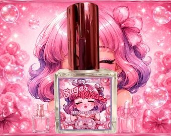 Sugar Kisses Fragrance | An Inspired Fragrance | Sweet Floral Scent | Fruity Musk | Peach and Praline | Tonka Bean | White Musk
