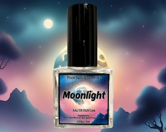 Moonlight Fragrance (Inspired by Moonstone by Phlur) Green Apple, Pineapple, Black Currant, Zesty Lemon, Mandarin Orange, Jasmine, Geraniu..