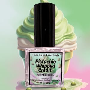 Pistachio Whipped Cream Fragrance.  Toasted Pistachios , Sweet Amaretto Cherries, Toasted Almonds, Whipped Vanilla Sweet Cream