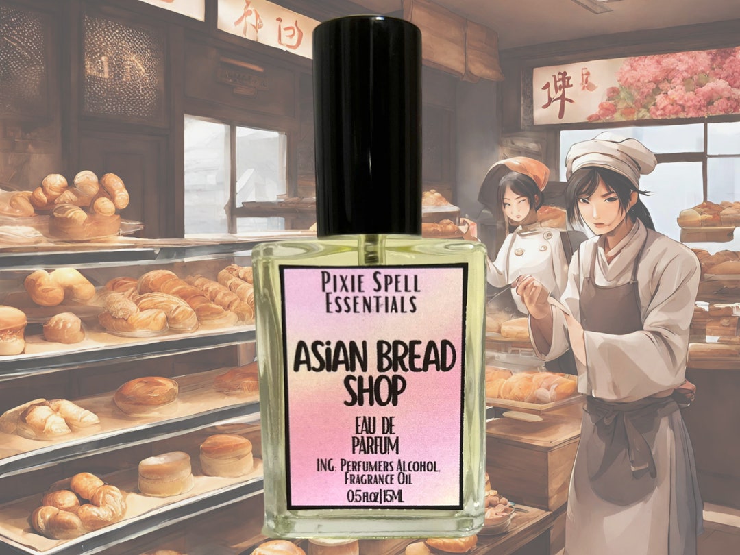 Asian Bread Shop Fragrance. Eau De Parfum, Perfume Oil, Fresh Milk Bread, Baked Bean Buns, Sweet