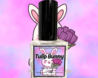 Tulip Bunny Fragrance | An Inspired Fragrance | Cyclamen, Pink Freesia, Tart Rhubarb, Spring Tulips, Blonde Woods, Earthy Vetiver