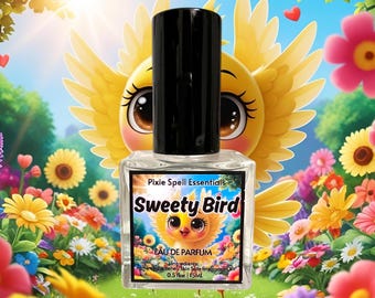 Sweety Bird Fragrance | An Inspired Fragrance | Bergamot, Crisp Apple, Lemon, Lily, Peony Rose, Jasmine, Daisies, Ripe Peach, Musk
