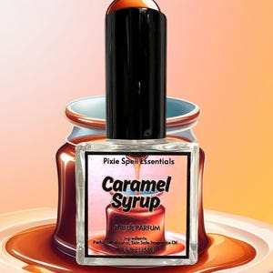 Caramel Syrup Fragrance | An Inspired Fragrance | Melted Caramel, Warm Milk, Vanilla Bean, Caramel Cream, Brown Sugar, Sandalwood, Soft Musk