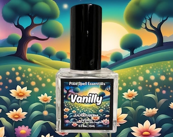 Fragancia Vanilly / Esta es una fragancia inspirada / Vainilla cremosa, jazmín dulce y lirio, sándalo amaderado, ámbar y almizcle.