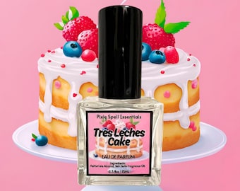 Tres Leches "3 Milks" Cake Fragrance | Rich Vanilla Sponge Cake, Creamy Condensed, Evaporated and Heavy Sweet Cream