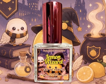 Lemon Wizard Fragrance | An Inspired Fragrance | Italian Lemon | Creamy Coconut | Juicy Peach | Soft Gardenia | Freesia | Jasmine Sambac