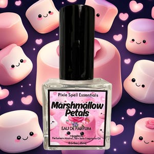 Marshmallow Petals Fragrance (Inspired by Le Monde Gourmand Angel Soiree) Litchi, Apricot, Strawberry, Pink Marshmallow, Rose Milk, Magnolia