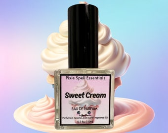 Sweet Cream Fragrance. Warm Cream, Sugar Cubes, Condensed Milk, Vanilla Extract. Eau de Parfum, Perfume Oil.
