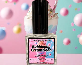 Bubblepop Cream Soda Fragrance | Pink Bubblegum, Candied Berries, Spun Sugar, Fizzy Vanilla Soda, Whipped Cream