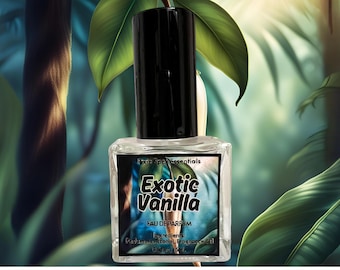 Exotic Vanilla Fragrance | Sugar, Red Berries, Mandarin Orange, Vanilla, Cacao, Spice, Rose, Tonka Bean, Amber, Musk, Woods